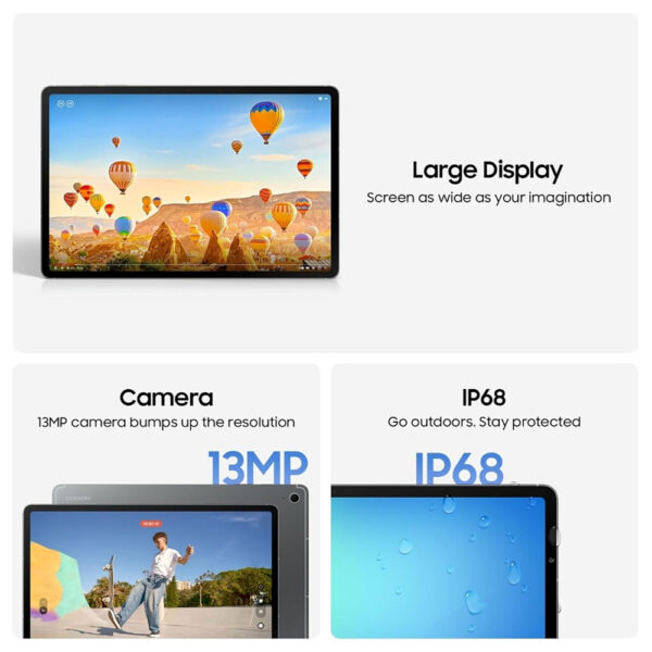 Samsung Galaxy Tab S10 FE with 256GB Storage and 12GB RAM