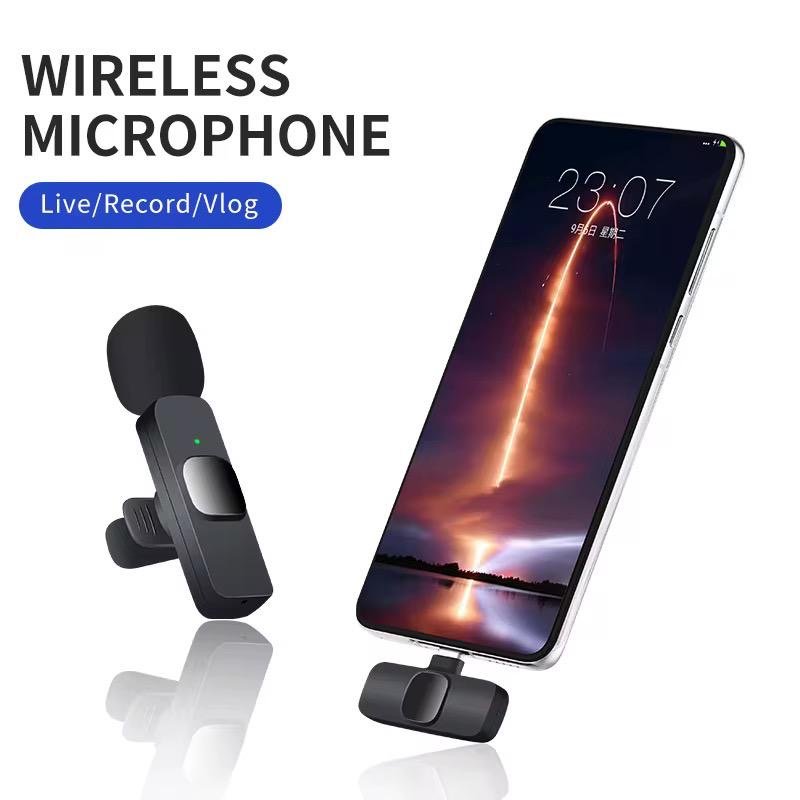 Buy Plug and play wireless lavalier microphone, suitable for video, recording, live broadcast, vlogging, interview wireless microphone K9 in Kumasi c