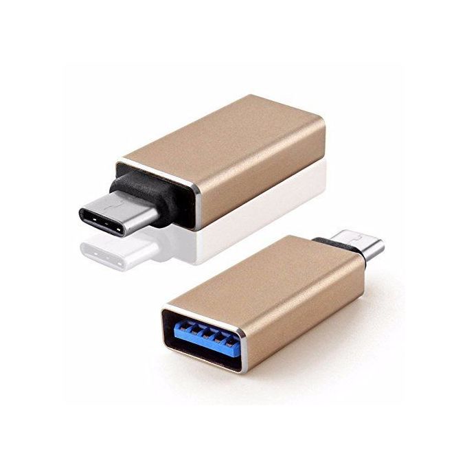 Samsung 64GB Metallic USB 3.0 Flash Drive – Silver + Complimentary Type-C OTG Adapter