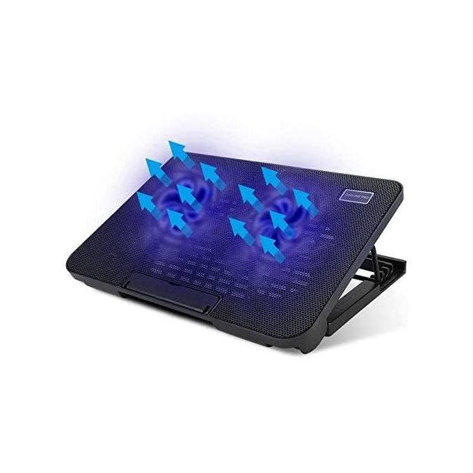 N99 Laptop Cooling Pad with 2 USB Ports – Black