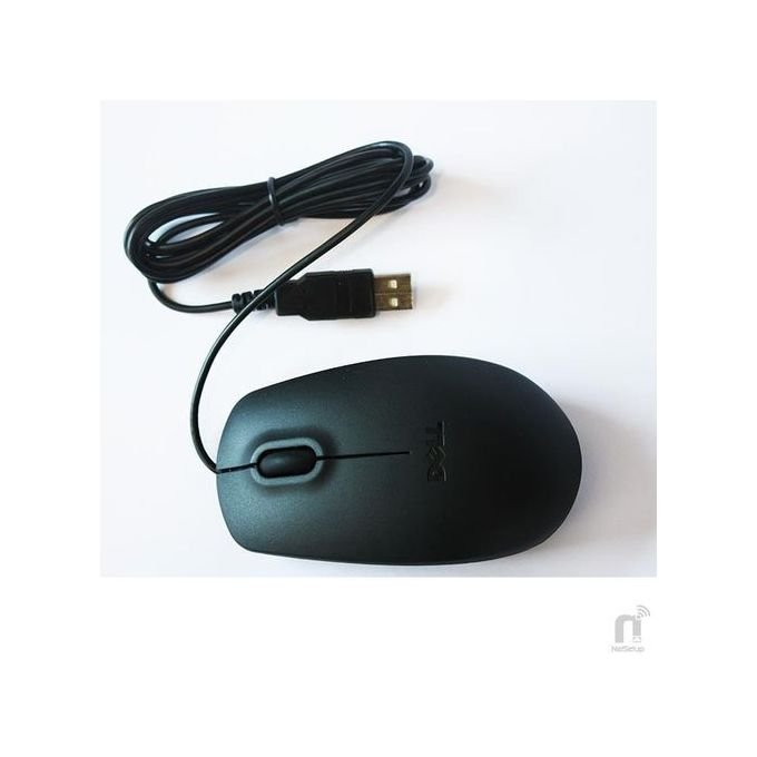 Black DELL MS111 Wired USB Mouse in kumasi