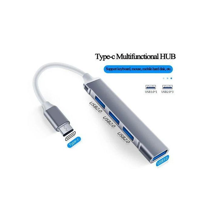 USB-C Hub 3.0 Type C 3.1 Multi-Port Splitter Adapter with 3/4 Ports for OTG USB PC Accessories