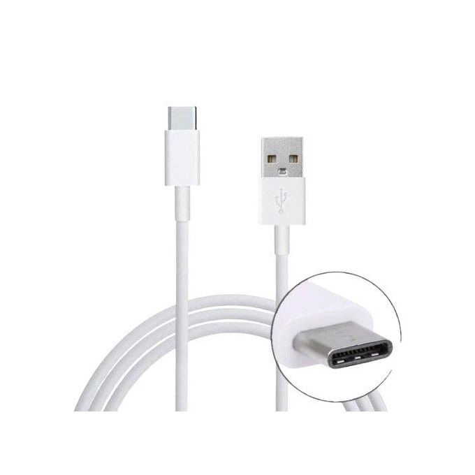 Complete Fast Charger USB to Type C – White/Black