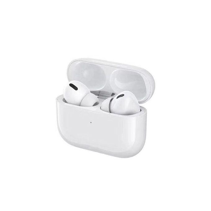 High-Quality Wireless Noise-Canceling Earbuds with Charging Case – White