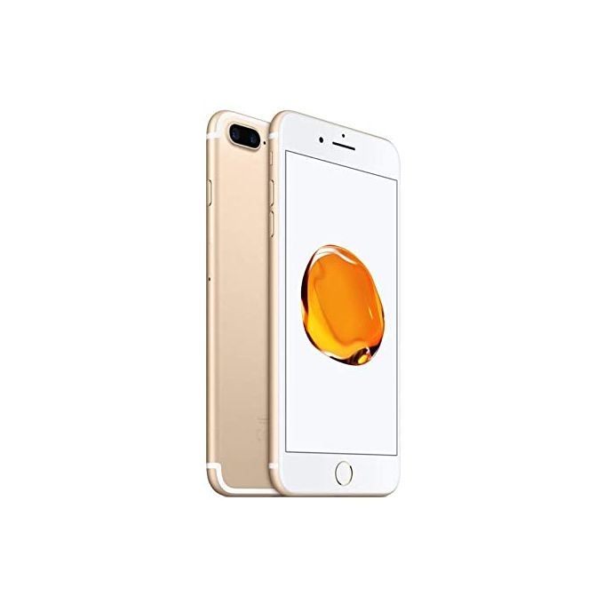 Apple iPhone 7 Plus – 5.5-inch Display – 128GB Storage – 3GB RAM – 12MP Rear Camera/7MP Front Camera – 2900mAh Battery – Gold Color with Complimentary Cover & Glass Protector
