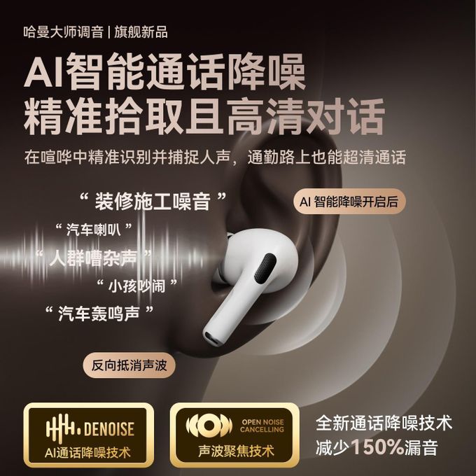 White TWS 5.0 Wireless Bluetooth Earbuds