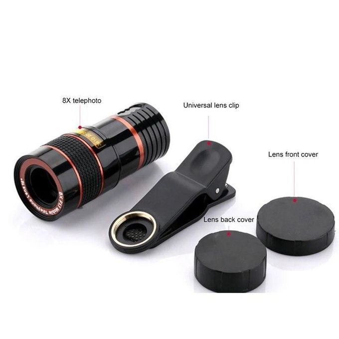 CAARA 12x Zoom Telescope Lens for Mobile Phones — product view 3