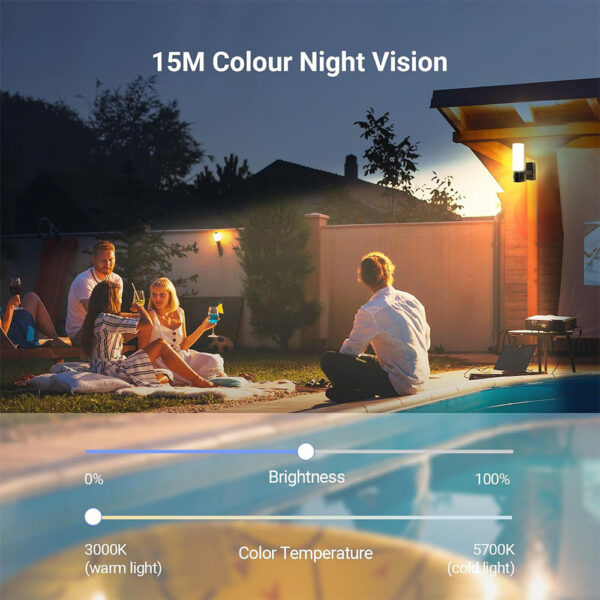 EZVIZ 2K Intelligent Wall Light Camera