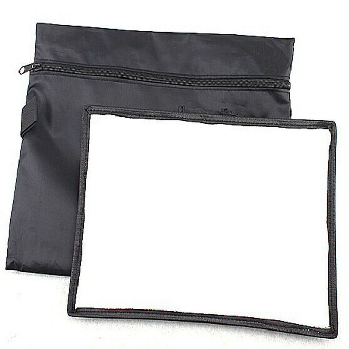 Universal Black Softbox Diffuser for Camera Flash