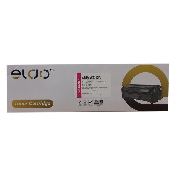 Eldo Compatible 415A Toner in Cyan, Magenta, and Yellow