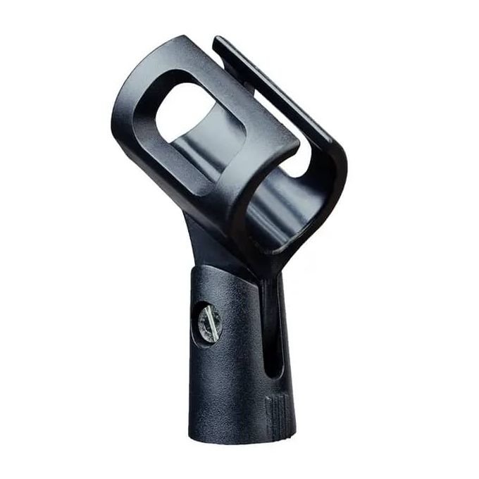 Single Universal Microphone Clip - Black