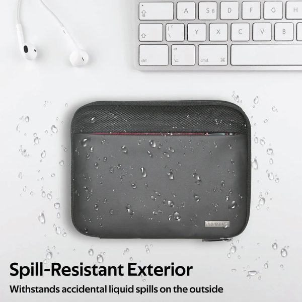 Compact Nylon Water-Resistant Tablet Travel Sleeve