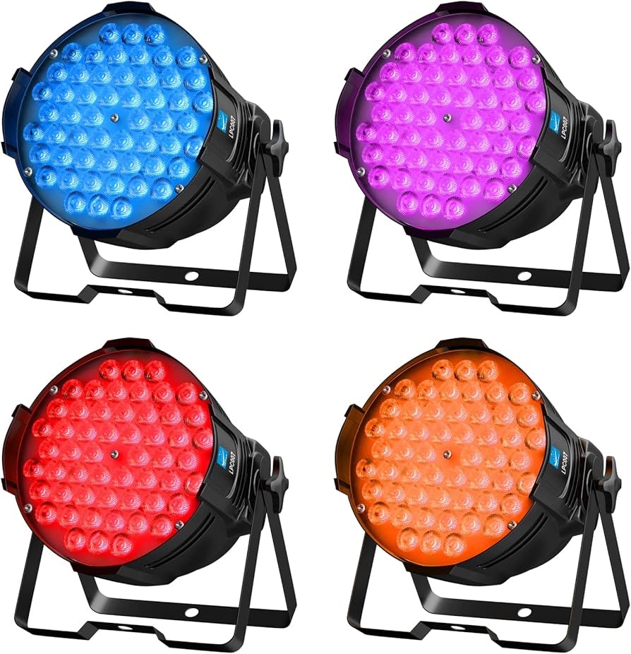 54x3W RGB LED Par Can Light