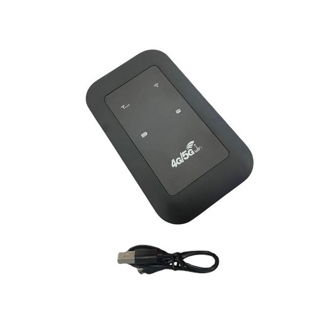 Black 4G LTE Mobile WiFi Mifi – 150Mbps with 2100mAh Battery — product view 4