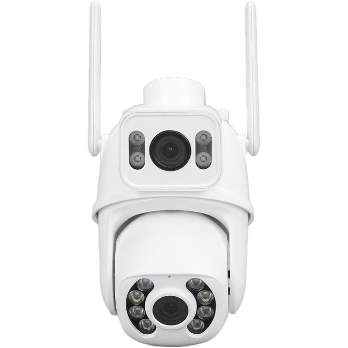 HD Dual-Screen Binocular Surveillance – Two-Way Voice WiFi Camera for Home