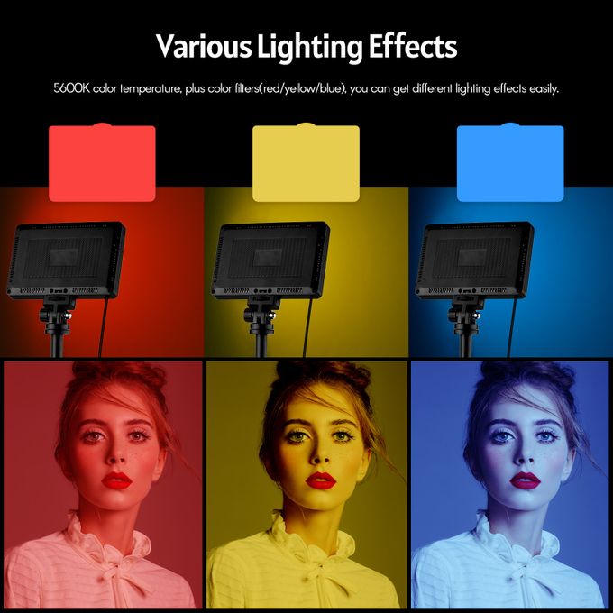 USB Lighting Setup for Live Video Streaming