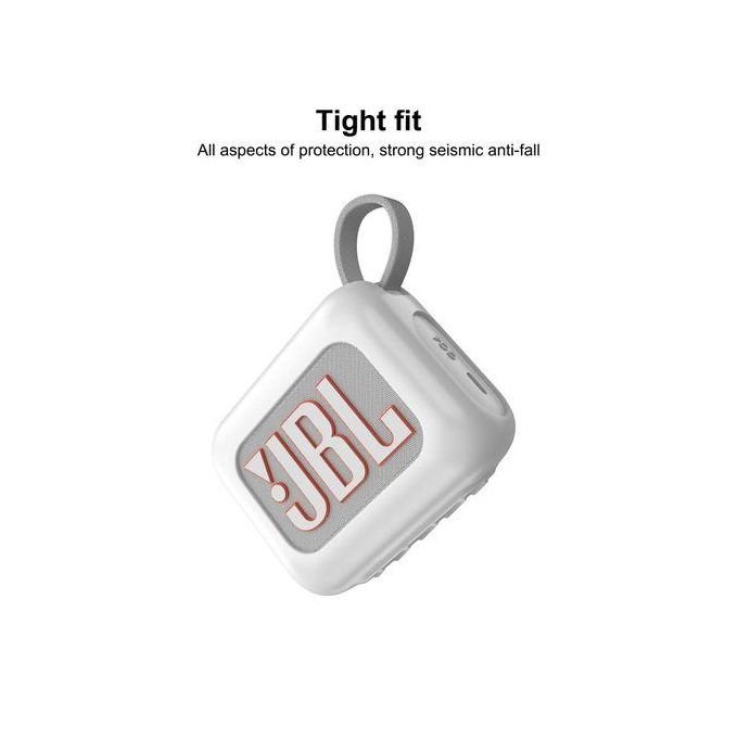 Silicone Protective Case for JBL Go 4 Wireless Bluetooth Speaker – Grey in kumasi