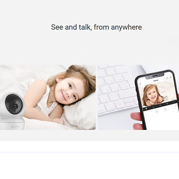 Smart Home Camera with Pan & Tilt by EZVIZ