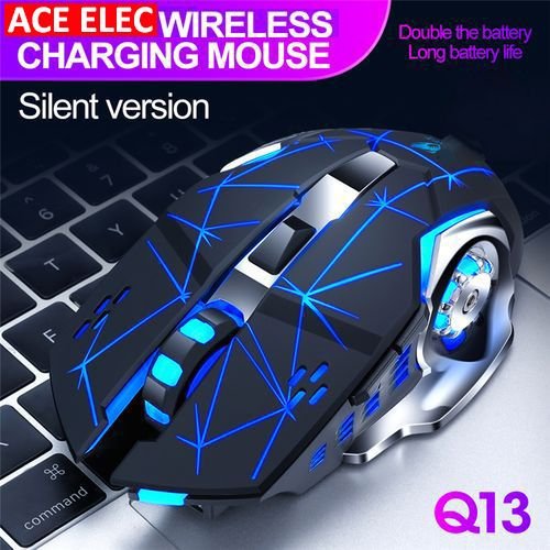 Buy Wolf 6D 720H Long Battery Rechargeable Gaming Mouse