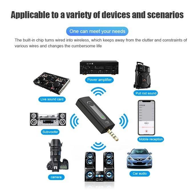 K35 Wireless Portable Microphone for Audio and Video Recording – Mini Mic for iPhone and Android