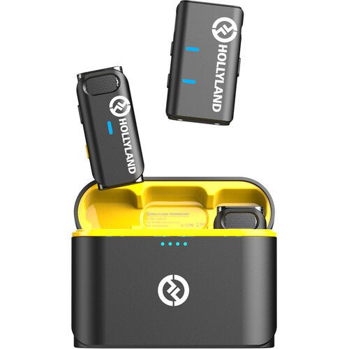 Buy Hollyland LARK M1 DUO 2-Person Wireless Microphone System (2.4 GHz, Black)