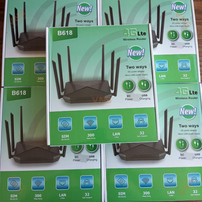 Others B618 Cat 4 FDD 4G LTE WiFi CPE Router with RJ45 Port