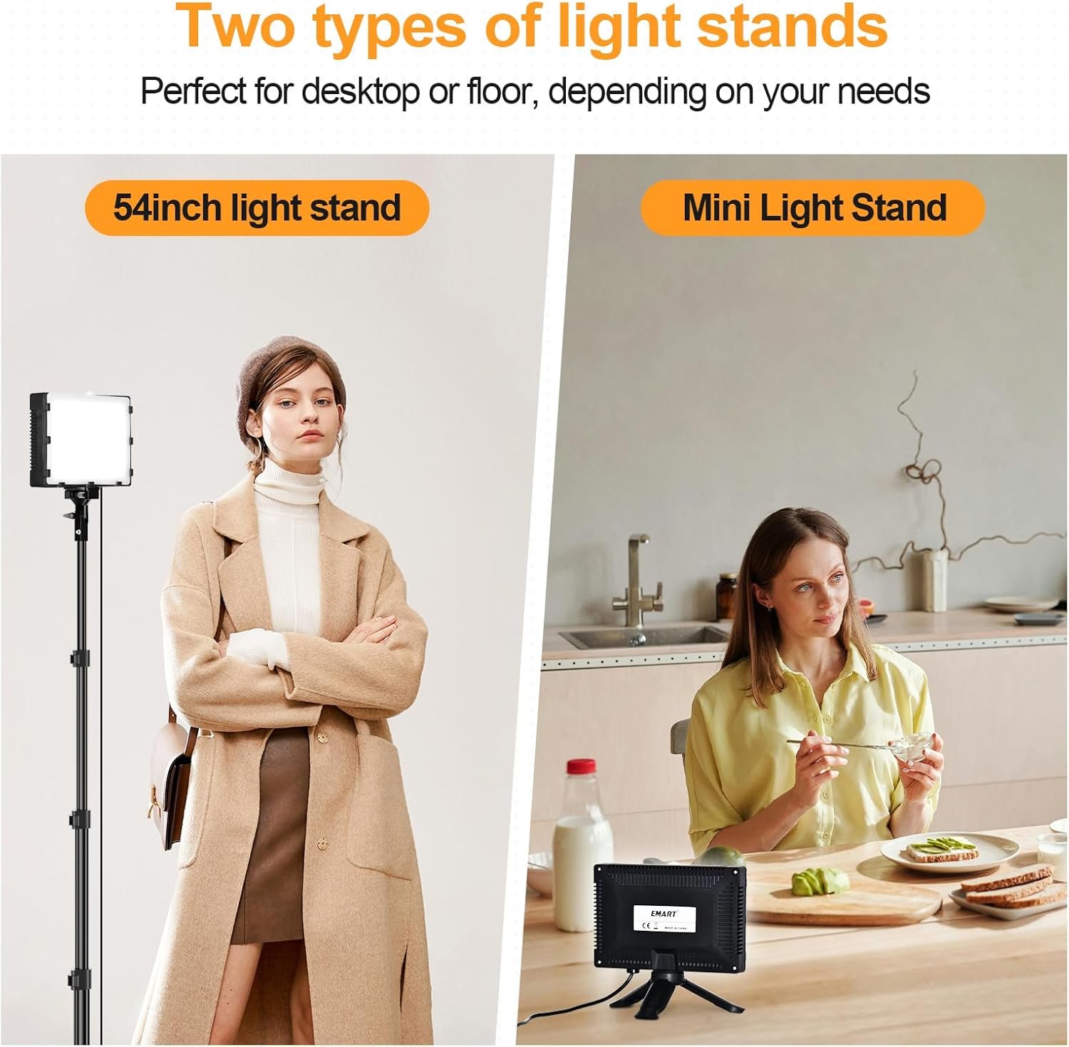 Buy Emart LED Video Light 11 Brightness4 Color Filters Dimmable Photography Continuous Table Top Lighting in Kumasi