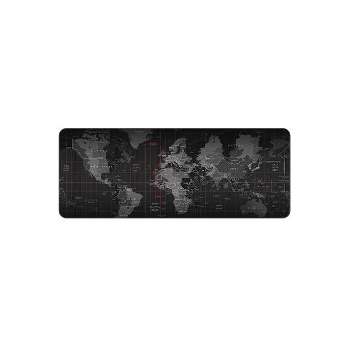 SXCHEN Large World Map Mouse Pad with Locking Edges