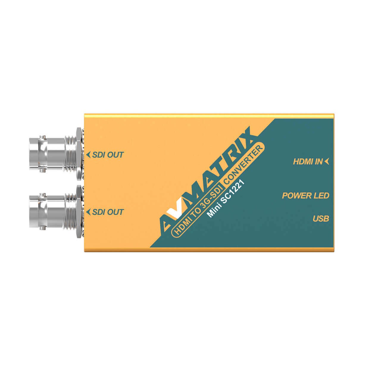 AVMATRIX Compact SC1221 HDMI to Dual 3G-SDI Converter