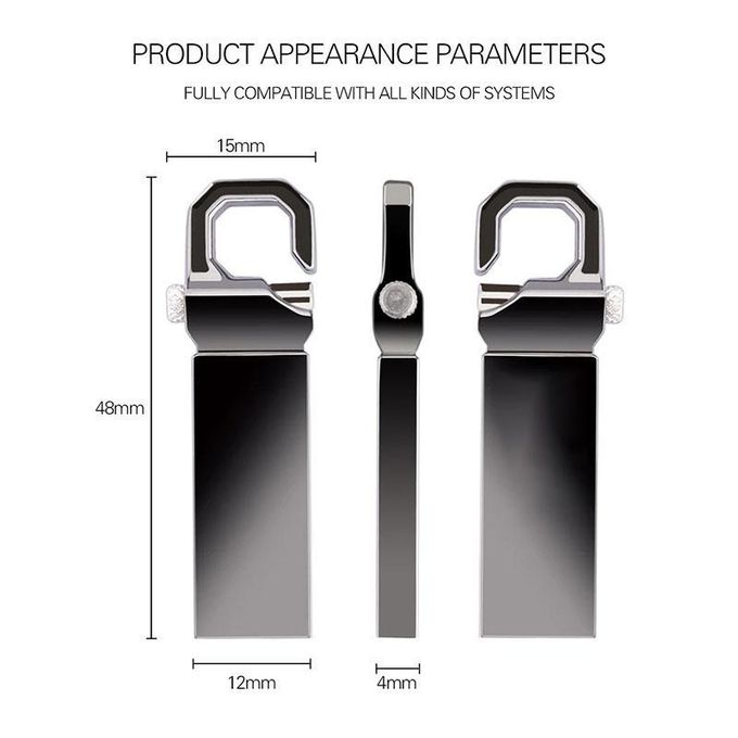 GtyGo 512GB OTG USB Flash Drive with USB 3.0 and Type-C Adapter – 3 Units per Set