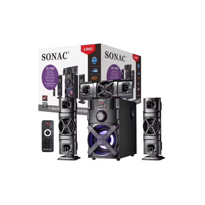 Sonac Media7plus M-A5 3.1 Bluetooth Speaker Set