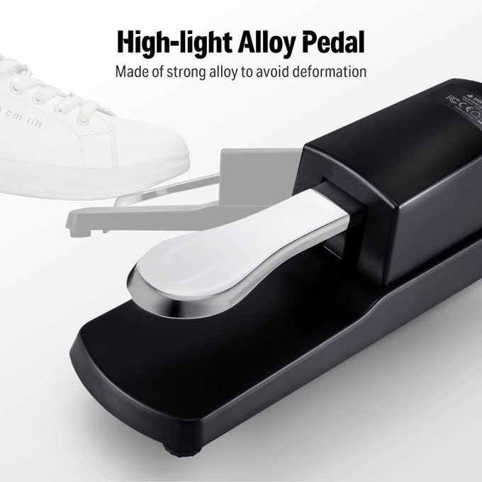 Black Keyboard Sustain Pedal