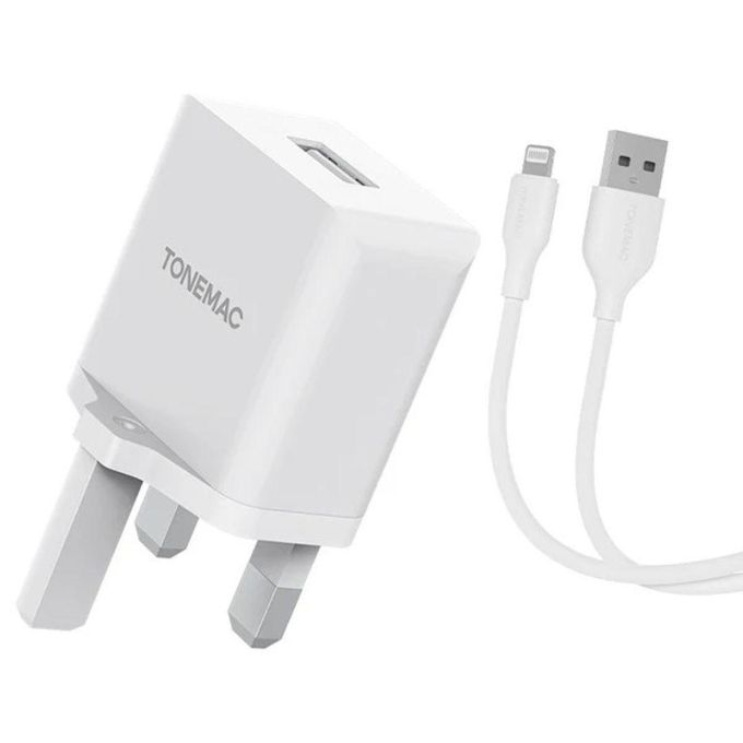 Original Tonemac UC41 Lightning Charger with Type-C Cable for Mobile Phones