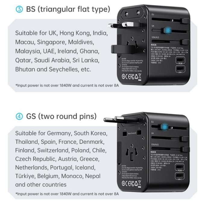 ROCK T62 35.5W Versatile PD Charger in kumasi