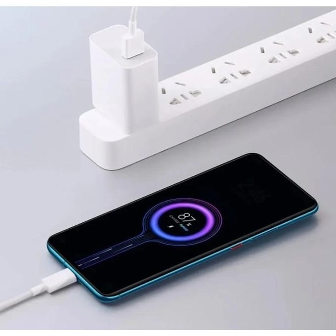33W 2-Pin Ultra-Fast USB to Type-C Charger – White in kumasi