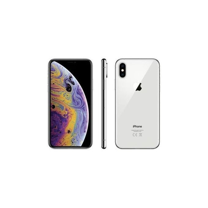 Apple iPhone XS Max – 256GB Storage – 4GB RAM – Silver + Complimentary AirPods + Case + Screen Protector