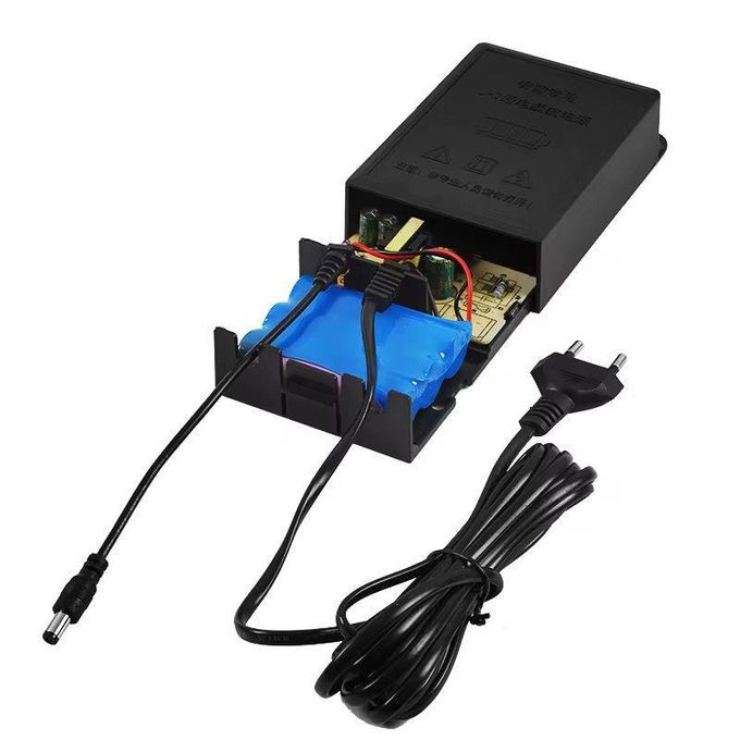 Compact UPS Battery Backup for CCTV Cameras and Routers – Black