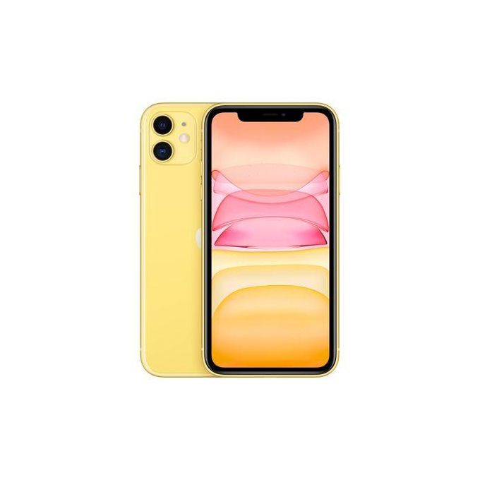 Apple iPhone 11 - 6.1-Inch Display - 128GB Storage - 4GB RAM - 12MP Rear and Front Cameras - 3110mAh Battery - Yellow