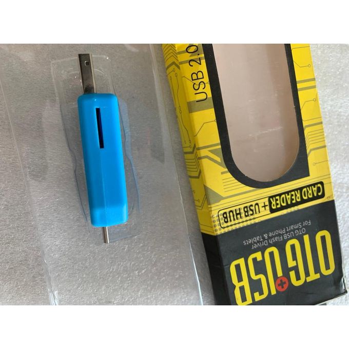 Dual Slot SD Card Reader, USB A/USB 3.0 OTG Adapter for TF/SD/Micro SD/SDXC/Micro SDXC/Micro SDHC Memory Cards