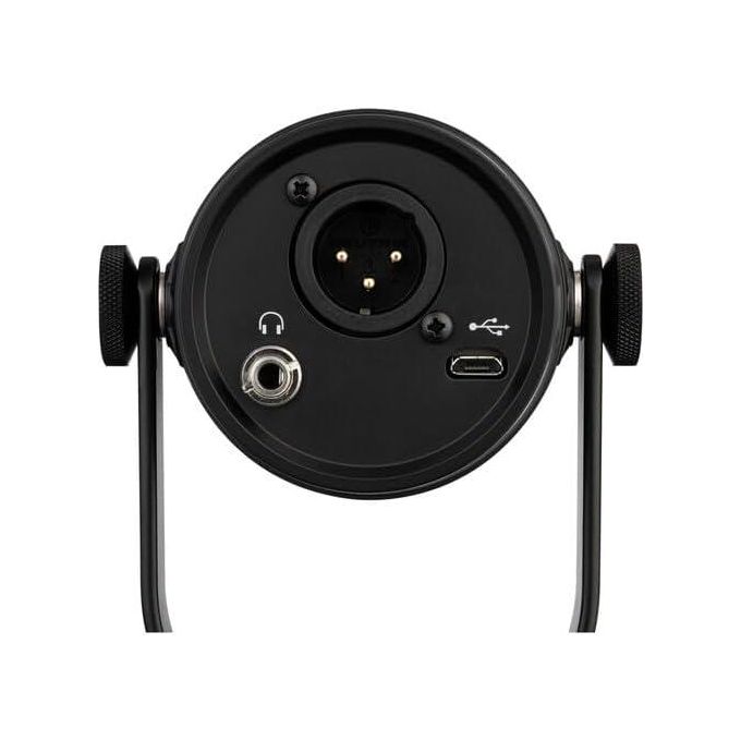 Shure MV7 USB/XLR Microphone for Live Streaming and Recording – Black