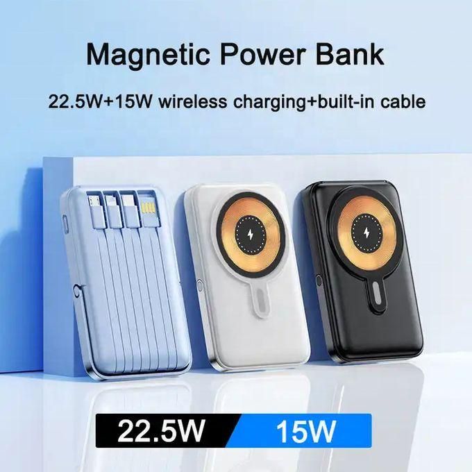 White 20000mAh MagSafe Power Bank