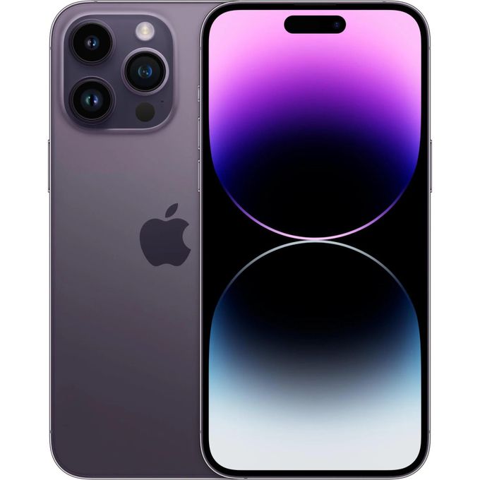 Apple iPhone 14 Pro Max – 6.7″ Super Retina XDR Display – 256GB Storage – 6GB RAM – Triple 48MP Camera – Purple + Complimentary Accessories