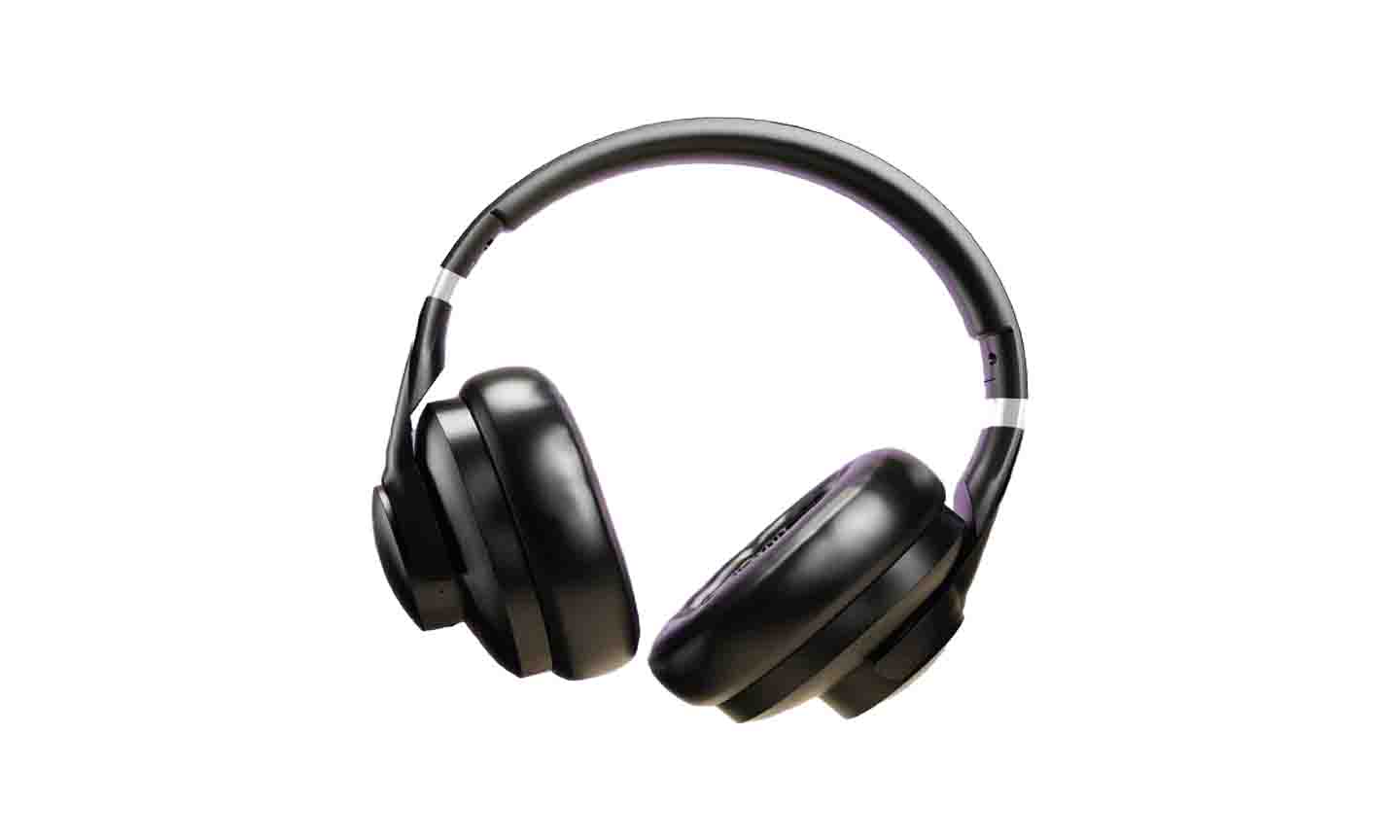 Heatz ZB81 Black Bluetooth Headphones with Microphone