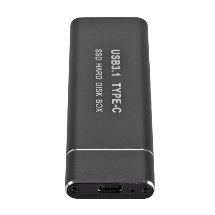 Buy USB 3.1 Type-C to M.2 NGFF SSD Mobile Hard Drive Disk Box 6Gbps External Enclosure Case for m2 SATA SSD USB 3.1 in Kumasi — product view 2