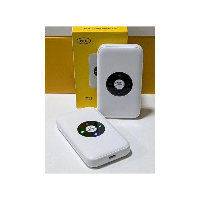 MTN 4G Pocket MIFI for All Networks – White — product view 3