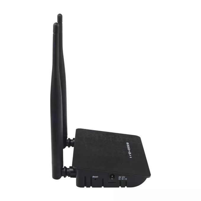 Black Wireless Router with 300Mbps Speed in kumasi
