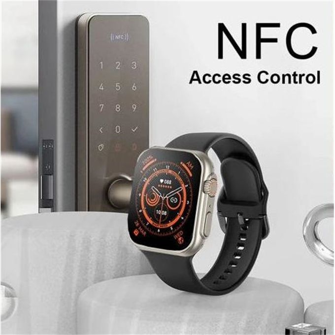 2025 Latest T10Ultra Smartwatch Series 10 – Black Door Access Model