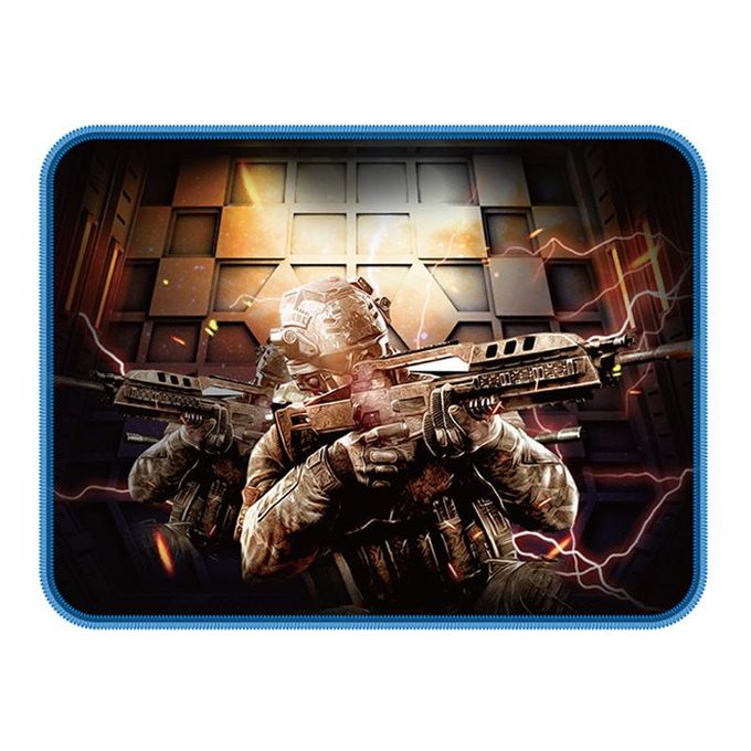 Weibo K6 Thick Waterproof Anti-Slip Gaming Keyboard Mat / Mouse Pad – 32x24cm – Black