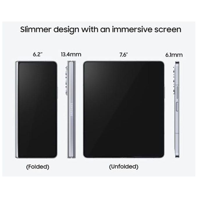 Samsung Galaxy Z Fold 5 – 7.6” – 5G – 1TB ROM – 12GB RAM – 50MP Rear/13MP Front – Dual Sim – Phantom Black & 24 Months Warranty