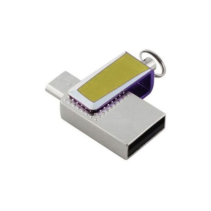 Samsung 16GB Mini Dual USB 3.0 OTG Flash Drive - Gold/Silver